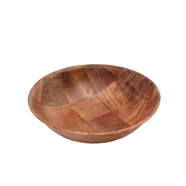 GENWARE | WOVEN WOOD BOWLS DIA X 12 | GC110
