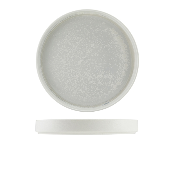 GENWARE | INCISE PORCELAIN LUSTRE PRESENTATION PLATE 25CM X 6 | PR-PLS25