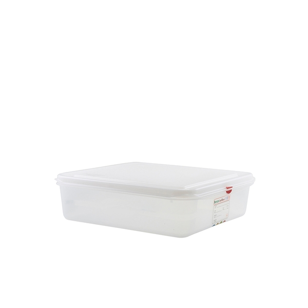 GENWARE | GN STORAGE CONTAINER 2/3 100MM DEEP 9L X 6 | 12500