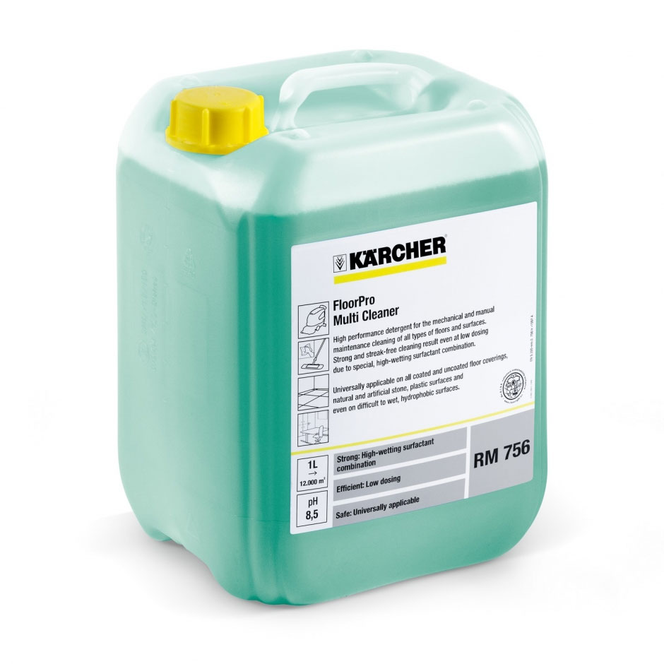 KARCHER |  FLOORPRO MULTI CLEANER RM 756 X 10 LTR | 6.295-914.0