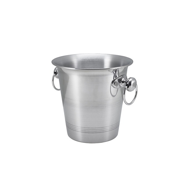 GENWARE | METAL WINE BUCKET WITH RING HANDLES 3.25LTRS | 004