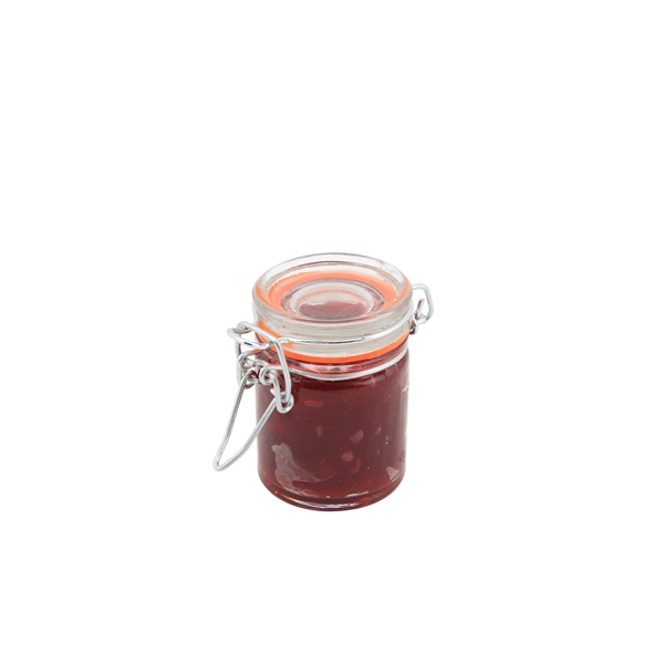 GENWARE | GLASS TERRINE JAR 50ML 6.3 X 4.5CM X 24 | TJ-XS