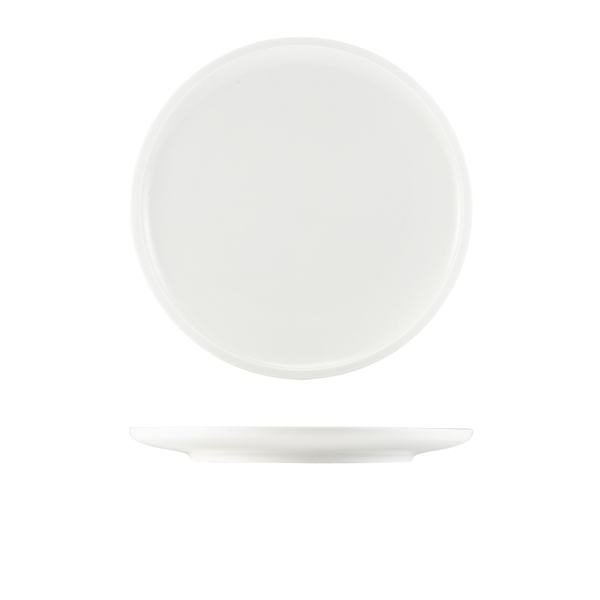 GENWARE | PORCELAIN FLAT RIM PLATE 26CM X 4 | 161326