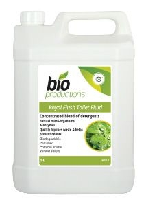 BIO PRODUCTIONS | ROYAL FLUSH TOILET FLUID X 5 LTR | RFTF