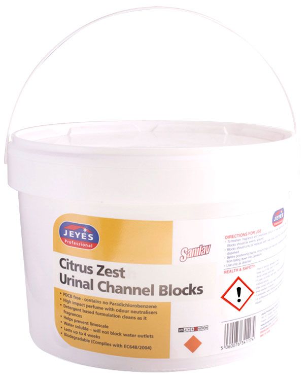 SELDEN | SANILAV CITRUS ZEST CHANNEL CUBES X 3KG | YCB2