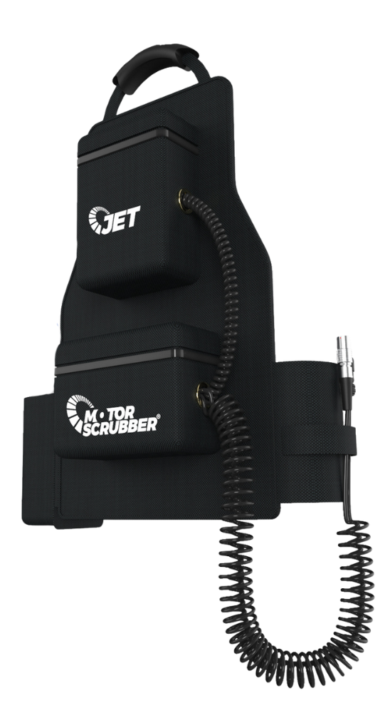 MOTORSCRUBBER | BACKPACK HARNESS C/W BATTERY COIL LEAD | MS3114C