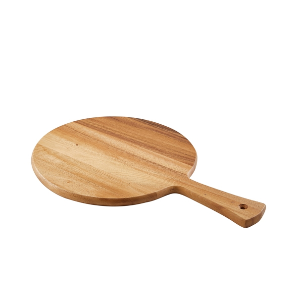 GENWARE | ACACIA WOOD PIZZA PADDLE 28CM DIA | WPB28