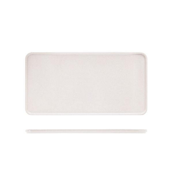 GENWARE | WHITE TOKYO MELAMINE BENTO BOX LID 34.8 X 18CM X 6 | LID350145