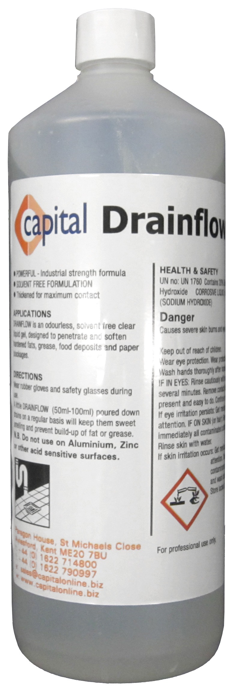 CAPITAL | DRAINFLOW X 1 LTR