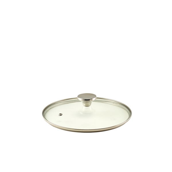 GENWARE | GLASS LID FOR CAST ALUMINIUM CASSEROLE DISH 24CM | CACS2411-LID