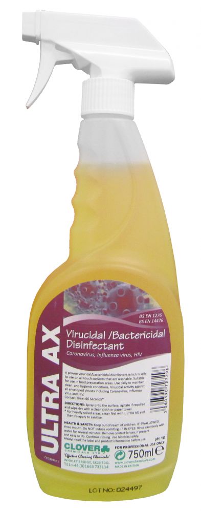 CLOVER (CHRISTEYNS) | ULTRA AX DISINFECTANT X 750ML | 259