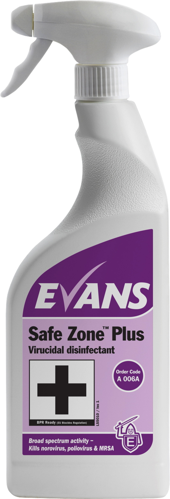 EVANS |  SAFE ZONE PLUS X 750 ML | A006A