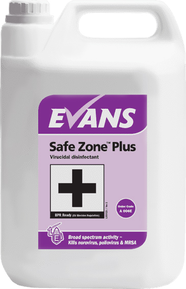 EVANS |  SAFE ZONE PLUS X 5 LTR | A006E