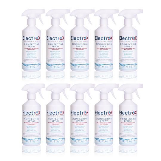 ELECTROX |  WATER DISINFECTING SPRAY 10 X 500ML | E020110