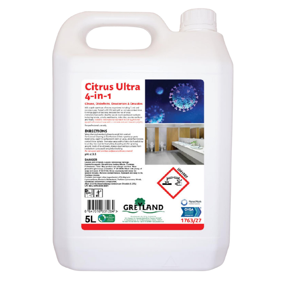 GREYLAND | CITRUS 4 IN 1 SOLUTION CLEANER | 1763/27