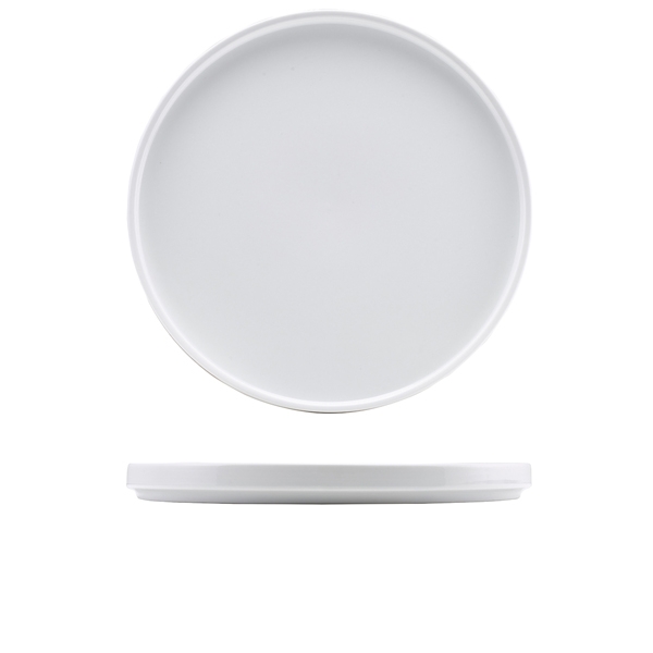 GENWARE | PORCELAIN LOW PRESENTATION PLATE 30CM X 4 | 160930
