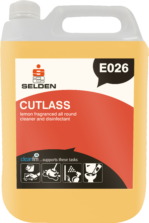 SELDEN | CUTLASS WASHROOM CLEANER X 5 LTR | E026