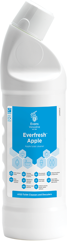 EVANS | EVERFRESH APPLE TOILET AND WASHROOM CLEANER | EV0160