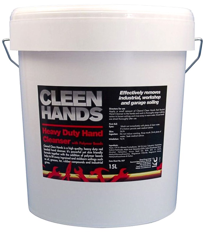 CLEENOL | SENSES HEAVY DUTY RED HAND CLEANSER X 15KG | SEN-HDRHC-15KG