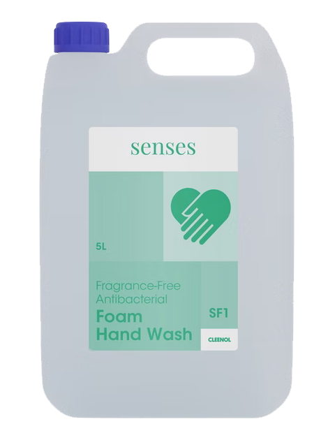 CLEENOL | SENSES ANTI BAC FOAM SOAP X 5 LTR | 74197