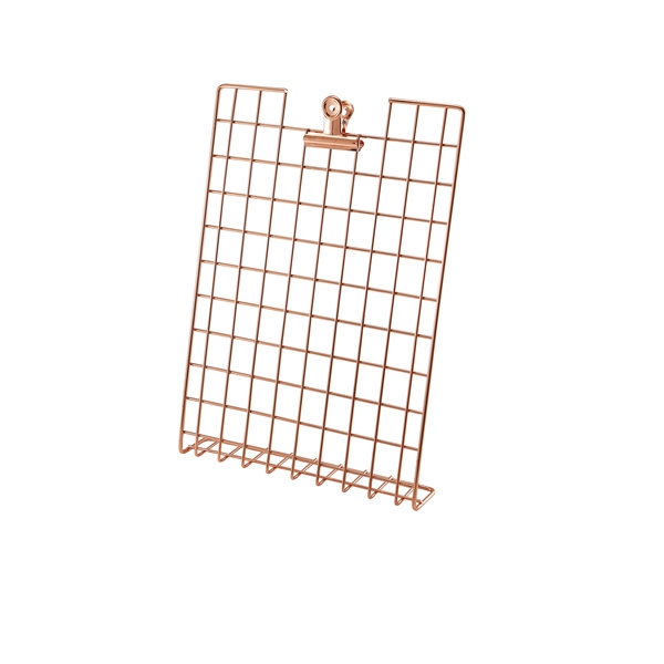 GENWARE | COPPER WIRE A4 MENU HOLDER | WMHA4C