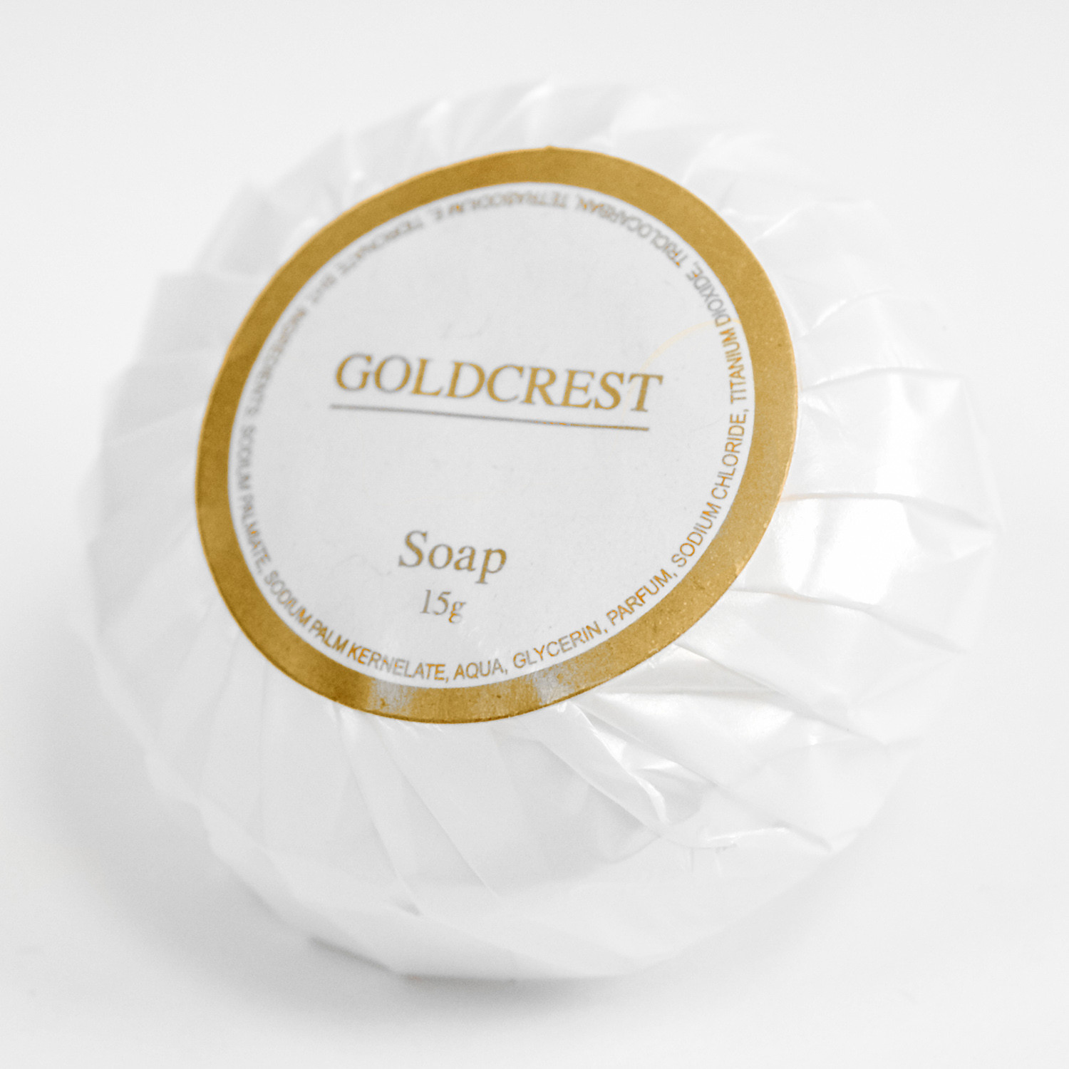 GOLDCREST |  WRAPPED GUEST SOAP X 250 | GC15S250