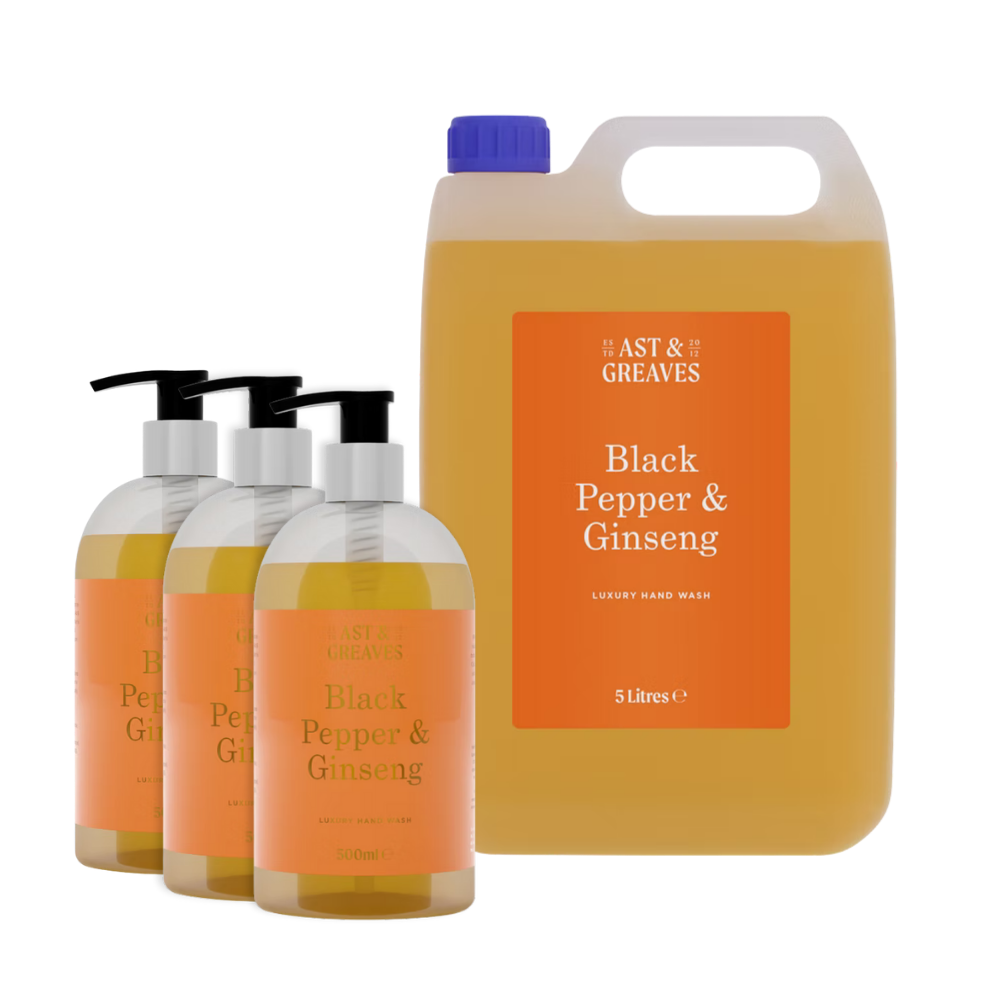 CLEENOL | BLACK PEPPER & GINSENG LUXURY HAND SOAP