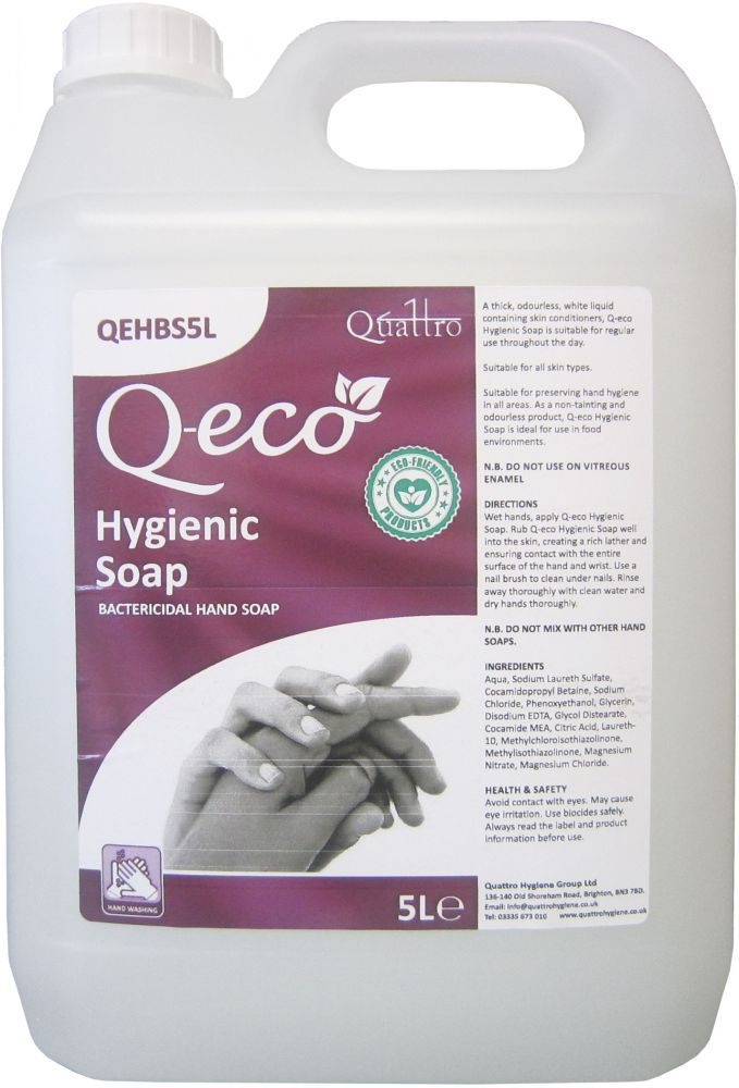 QUATTRO | Q-ECO HYGIENIC SOAP X 5 LTR | QSOAP