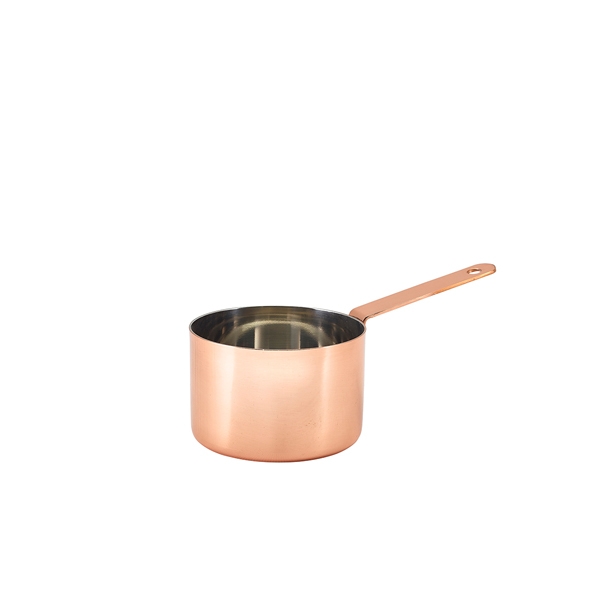 GENWARE | MINI COPPER SAUCEPAN 9 X 6.3CM X 6 | MSP9C