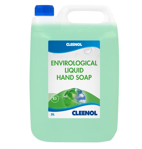 CLEENOL | ENVIROLOGICAL LIQUID HAND SOAP R3 X 5 LTR | 58190