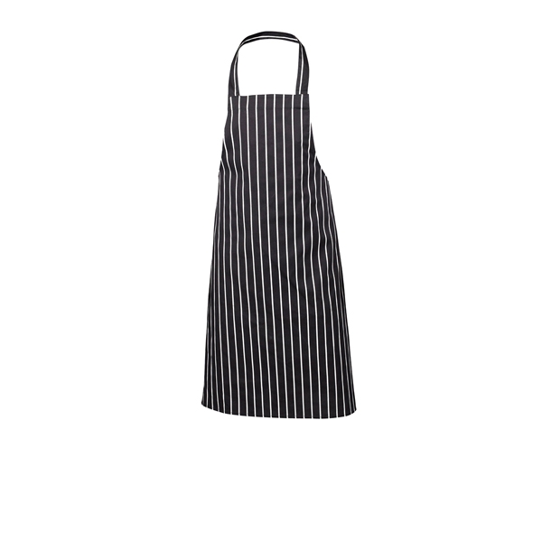 GENWARE | NAVY BUTCHERS STRIPE BIB APRON | NA08