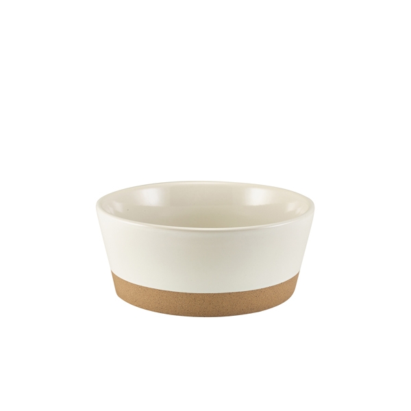 GENWARE | KAVA WHITE STONEWARE BOWL 15.5CM X 6 | BW-KW15