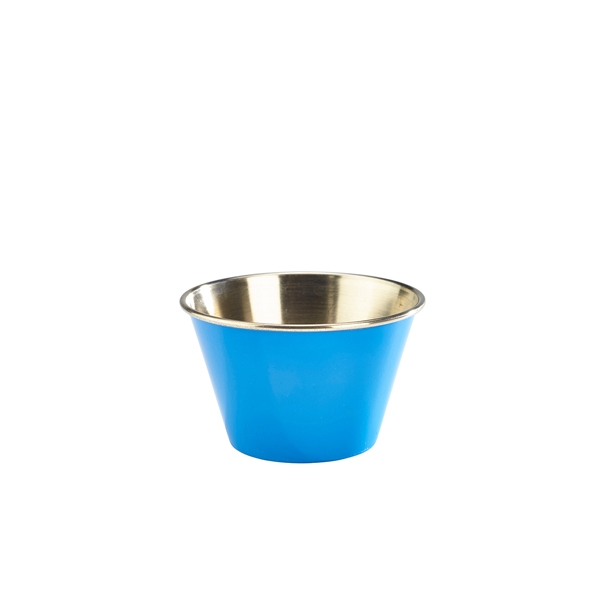 GENWARE | BLUE STAINLESS STEEL RAMEKIN 17CL X 24 | RAMST6BL