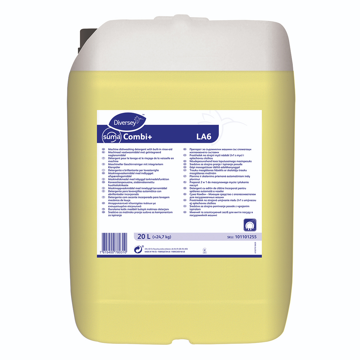 DIVERSEY |  SUMA COMBI+ LA6 DISHWASH LIQUID X 20L | 101101255
