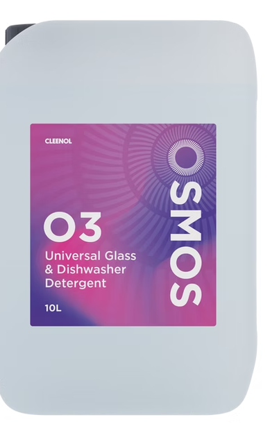 CLEENOL | OSMOS UNIVERSAL GLASS & DISHWASHER DETERGENT X 10 LTR | OSM-UGDD-10