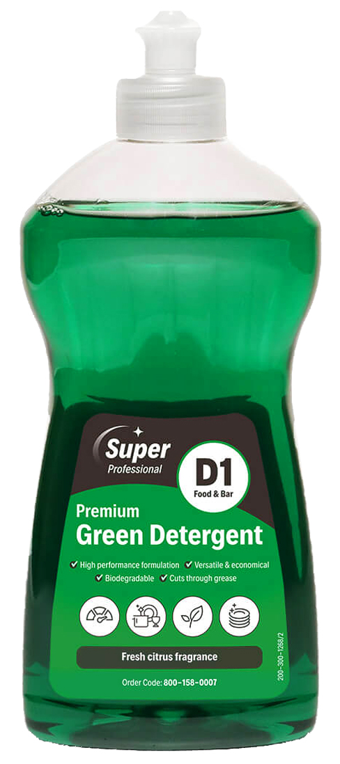 MIRIUS | PREMIUM GREEN CITRUS WASHING UP LIQUID X 500 ML | 800-158-0007