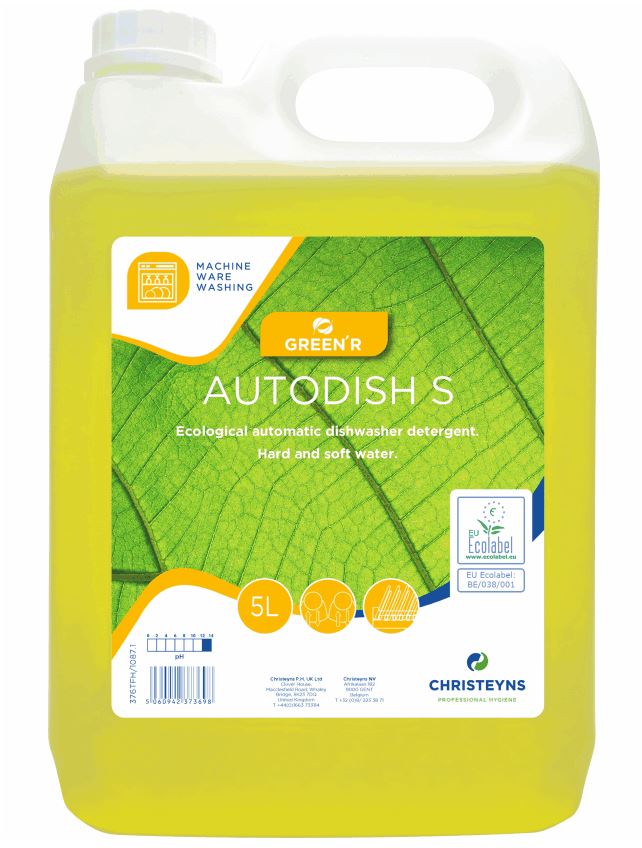 CLOVER | GREEN'R AUTODISH S SAFE DISHWASHING DETERGENT X 5 LTR | 376