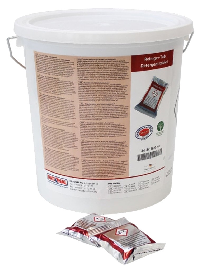 CLEENOL | RATIONAL RED DETERGENT TABLETS X 100 | 56.00.210