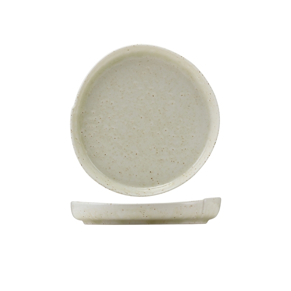 GENWARE | KOZO PORCELAIN SHIRO COUPE PLATE 19CM X 6 | CP-KSH19