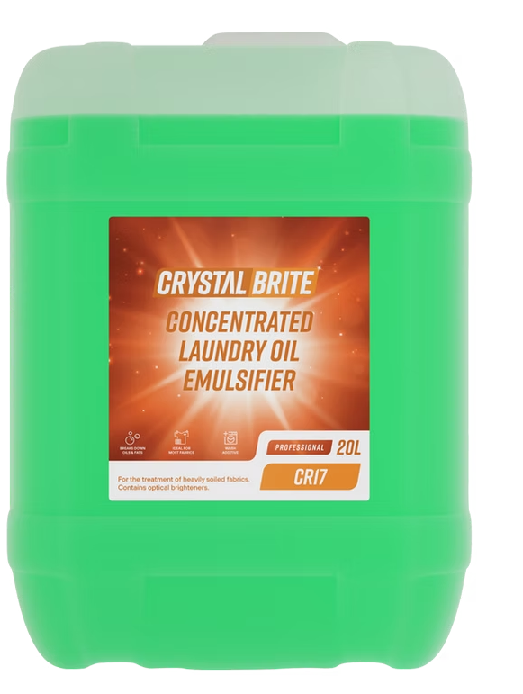 CLEENOL | CRYSTALBRITE LAUNDRY CONCENTRATED OIL EMULSIFIER X 20 LTR | 85789