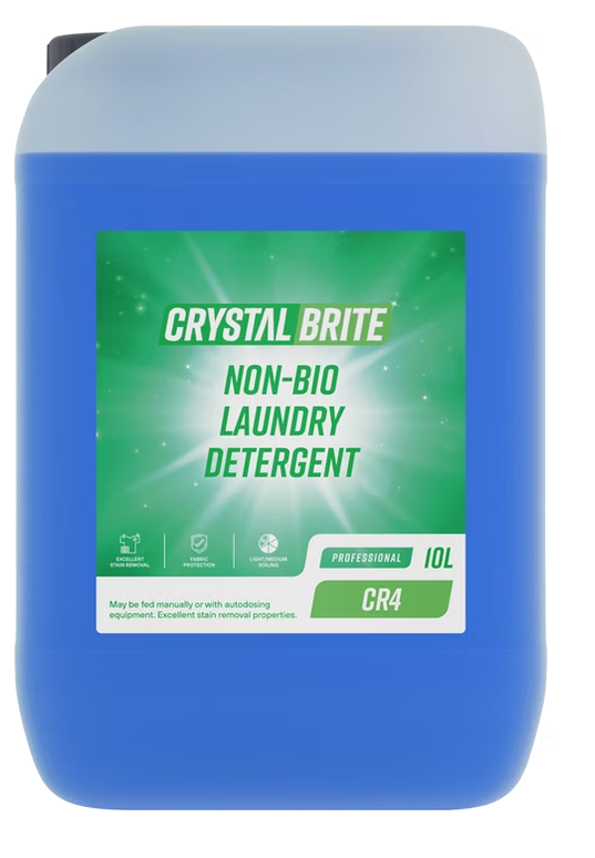 CLEENOL | CRYSTALBRITE LAUNDRY FLORAL NON-BIO DETERGENT X 20 LTR | CRLD1/20