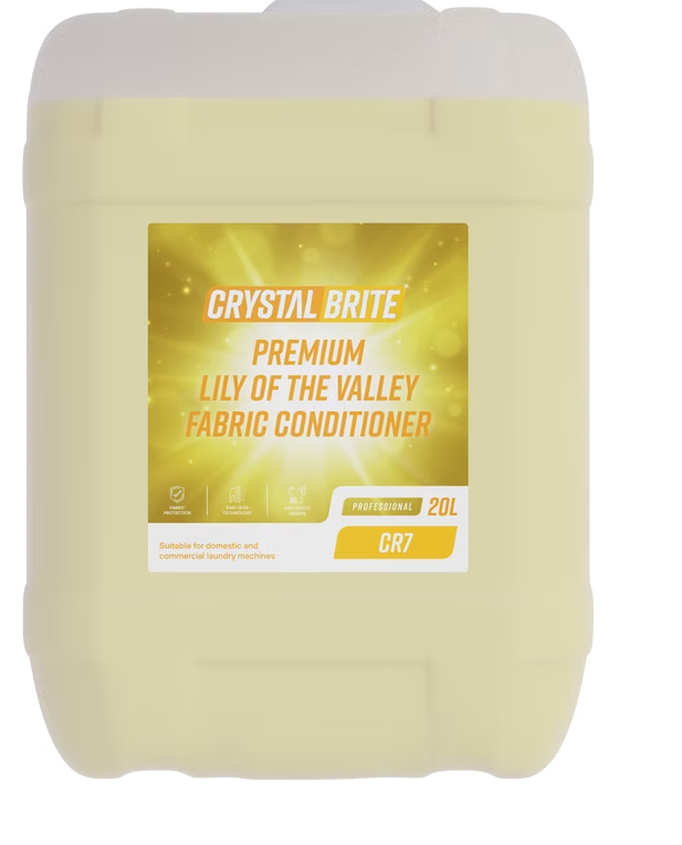 CLEENOL | CRYSTALBRITE LAUNDRY LILY FABRIC CONDITIONER X 20 LTR | CRLD9/20