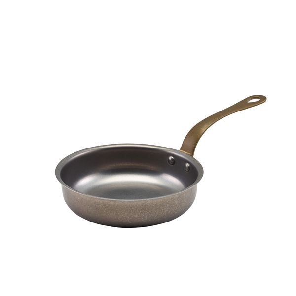 GENWARE | VINTAGE STEEL MINI FRY PAN 13.5 X 3.75CM X 6 | SMF13V