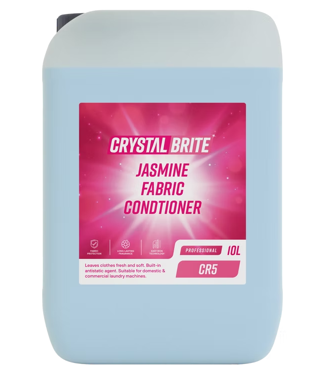 CLEENOL | CRYSTALBRITE LAUNDRY PREMIUM JASMINE FABRIC CONDITIONER X 10 LTR | CRLDX/10