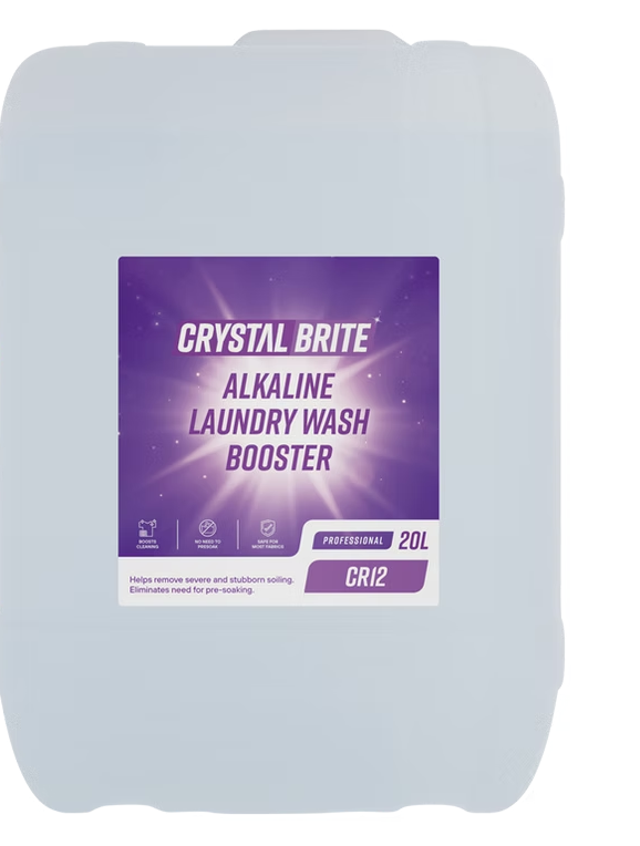 CLEENOL | CRYSTALBRITE LAUNDRY ALKALINE BOOSTER X 20 LTR | CRLDP/20