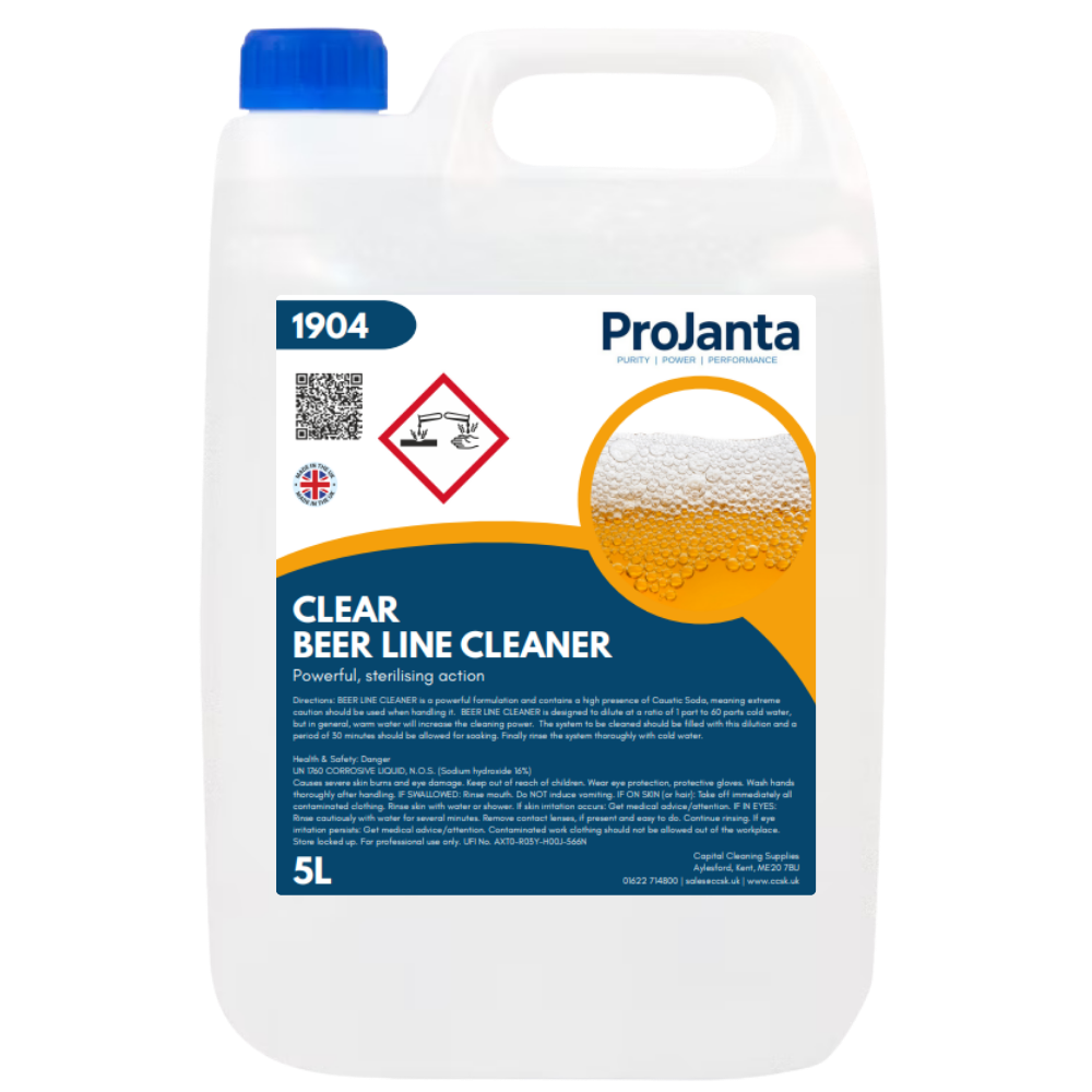 PROJANTA | CLEAR BEER LINE CLEANER X 5 LTR