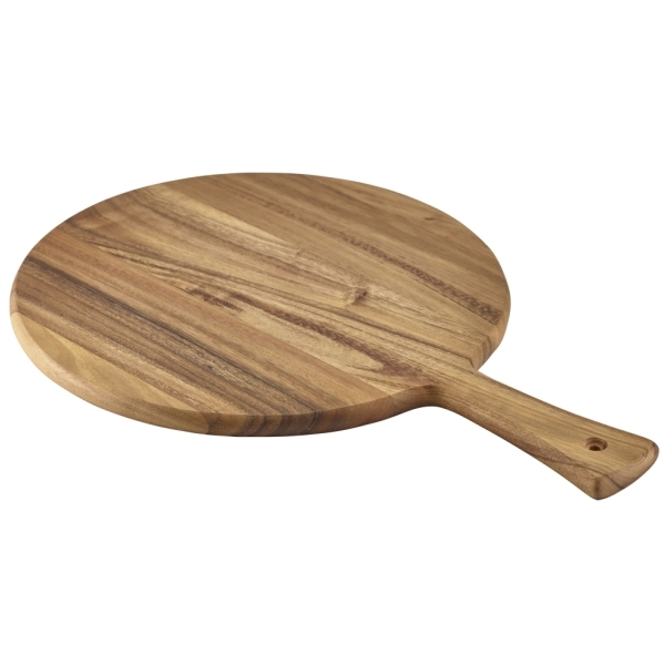 GENWARE | ACACIA WOOD PIZZA PADDLE 33CM DIA | WPB33