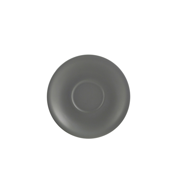 GENWARE | PORCELAIN MATT GREY SAUCER 16CM X 6 | 182115MG