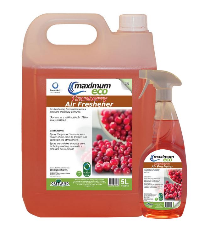 GREYLAND | MAXIMUM ECO CRANBERRY AIR FRESHENER | 7565/11