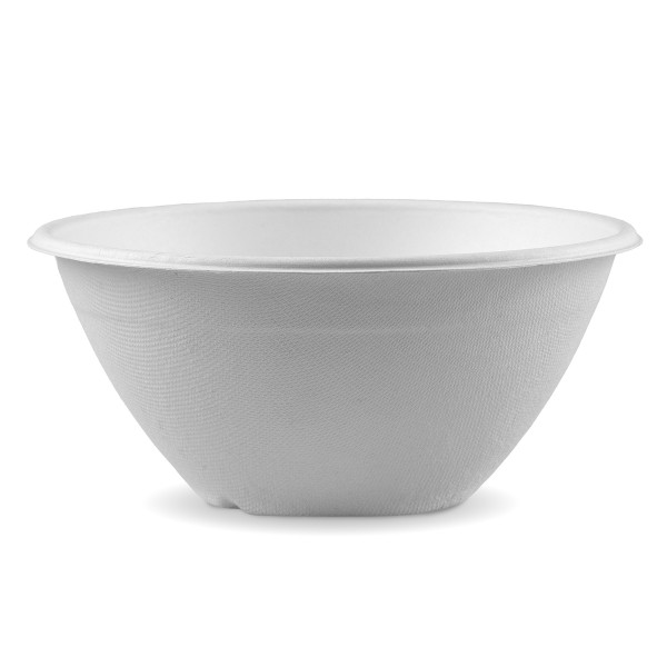 VEGWARE | 185-SERIES BONNIE BOWL NOURISH MOULDED FIBRE WHITE 40OZ X 500 | BB-40 | 42787